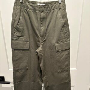 Calvin Klein Wide Leg Cargo Pants Size 27 Inseam 30